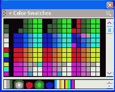 Панель Color Swatches